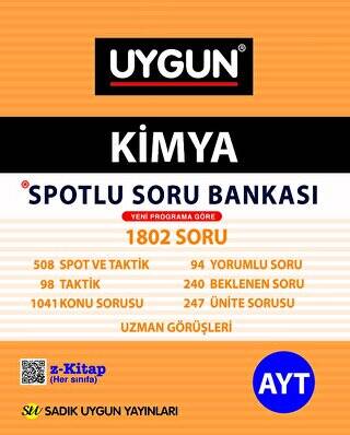 AYT Kimya Spotlu Soru Bankası - 1