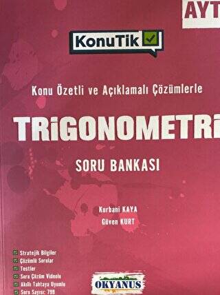 AYT KonuTik Trigonometri Soru Bankası - 1