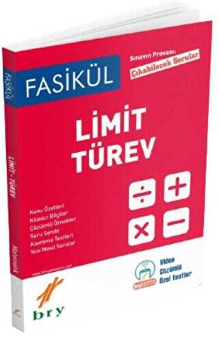 AYT Limit Türev Fasikülü - 1