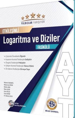 AYT Logaritma ve Diziler Yıldızlar Yarışıyor Etkileşimli Fasikülü - 1