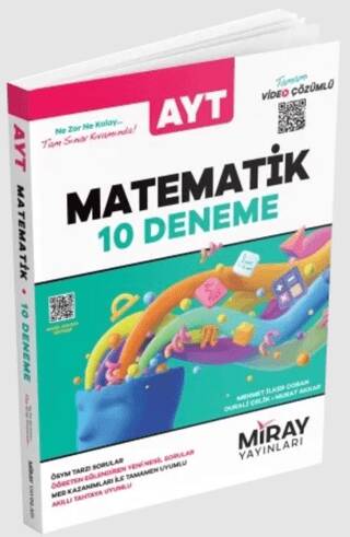 AYT Matematik 10 Deneme - 1