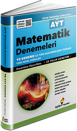 AYT Matematik 10 Deneme - 1