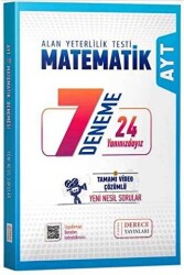 AYT Matematik 7 Deneme Derece Yayınları - 1