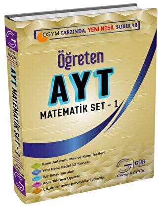 AYT Matematik Öğreten Set 1 - 1