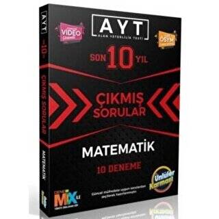 AYT Matematik Son 10 Yıl Çıkmış Sorular 10 Deneme - 1