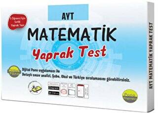 AYT Matematik Yaprak Testleri Kutulu Dökme Test 5x48 Adet - 1