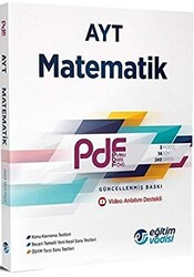 AYT Pdf Matematik Video Anlatım Destekli - 1