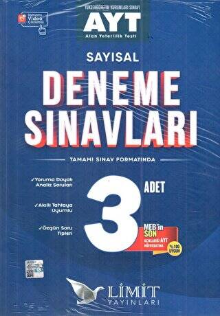 AYT Sayısal 3 Deneme - 1