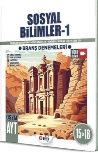 AYT Sosyal Bilimler 1 15 x 16 Branş Denemeleri - 1