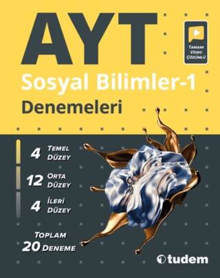 AYT Sosyal Bilimler-1 Denemeleri - 1