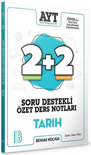 AYT Tarih Soru Destekli Özet Ders Notları - 1