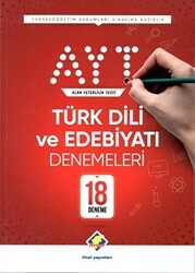 AYT Türk Dili ve Edebiyatı Denemeleri 18 Deneme - 1