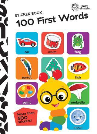 Baby Einstein: Sticker Book-100 First Words - 1