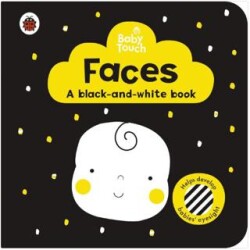 Baby Touch: Black and White Book- Faces - 1