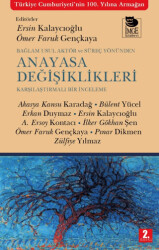 Bağlam Usul Aktör ve Süreç Yönünden Anayasa Değişiklikleri - 1