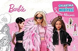 Barbie Çıkartma Hediyeli Boyama Albümü - 1