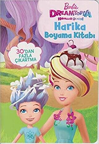 Barbie Dreamtopia Hayaller Ülkesi Harika Boyama Kitabı - 1