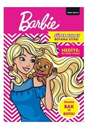 Barbie Süper Kolay Boyama Kitabı - 1