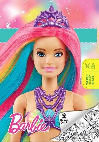 Barbie Taçlı Boyama Kitabı - 1