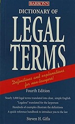 Barron`s Dictionary of Legal Terms - 1