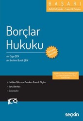 BAŞARI Borçlar Hukuku Adli Hakimlik - Savcılık Sınavı - 1