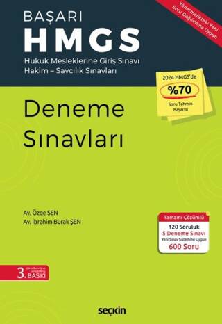 Başarı – HMGS Deneme Sınavları - 1