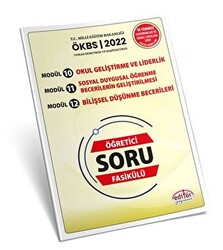 Başöğretmen Modül 10 Okul Geliştirme ve Liderlik - Modül 11 Sosyal Duygusal Öğrenme Becerilerinin Geliştirilmesi - Modül 12 Bilişsel Düşünme Becerileri Öğretici Soru Fasikülü - 1