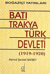 Batı Trakya Türk Devleti 1919-1920 - 1