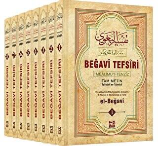 Beğavi Tefsiri 8 Kitap - 1