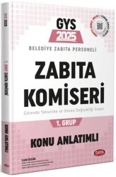 Belediye Zabıta Personeli Zabıta Komiseri 1. Grup Konu Anlatımlı - 1