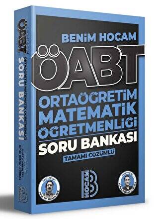 Benim Hocam 2023 ÖABT Ortaöğretim Matematik Öğretmenliği Tamamı Çözümlü Soru Bankası - 1