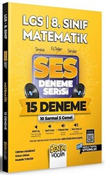 2022 LGS 8. Sınıf Matematik SES Deneme Serisi 15 Deneme - 1