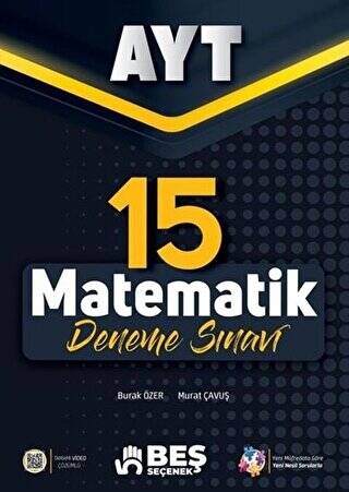 Beş Seçenek YKS AYT Matematik 15 Deneme Sınavı Video Çözümlü - 1