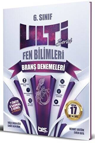 6. Sınıf Fen Bilimleri Ulti Serisi Denemeleri - 1