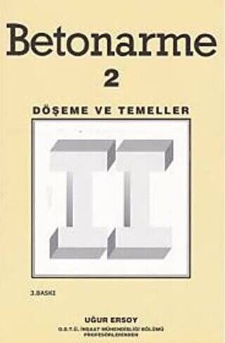 Betonarme 2 - Döşeme ve Temeller - 1