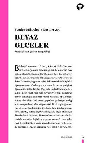 Beyaz Geceler - 1