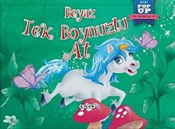 Beyaz Tek Boynuzlu At - Mini Pop-Up - 1