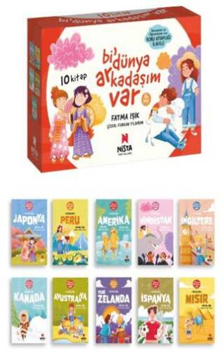 Bi’ Dünya Arkadaşım Var 10 Kitap + Soru Kitapçığı - 1