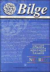 Bilge Dergisi Sayı: 28 - Bahar 2001 - 1