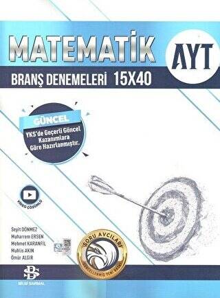 AYT Matematik 15 x 40 Branş Denemeleri - 1