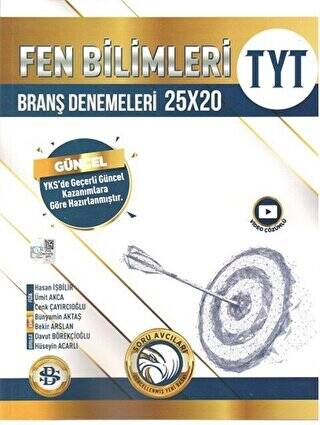 TYT Fen Bilimleri 25 x 20 Branş Denemeleri - 1