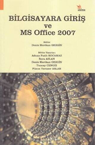 Bilgisayara Giriş ve MS Office 2007 - 1