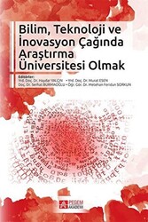 Bilim, Teknoloji İnovasyon Çağında Araştırma Üniversitesi Olmak - 1