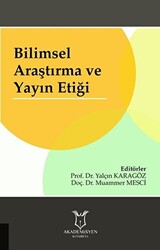 Bilimsel Araştırma ve Yayın Etiği - 1