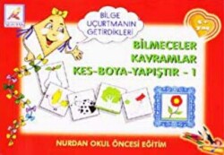 Bilmeceler Kavramlar Kes Boya Yapıştır - 1 - 1