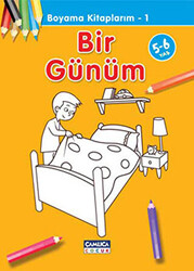 Bir Günüm - Boyama Kitaplarım 1 - 1