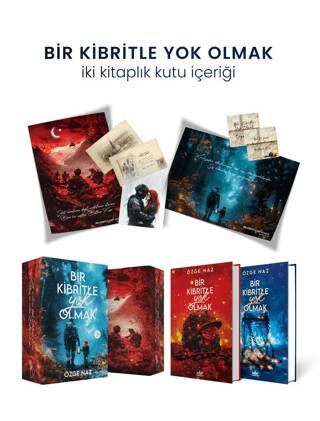 Bir Kibritle Yok Olmak İki Kitaplık Hediyeli Özel Kutu - 1