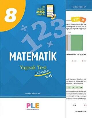 Birey PLE 8. Sınıf Matematik 48 Yaprak Test - 1