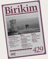 Birikim Aylık Sosyalist Kültür Dergisi Sayı 429 Ocak 2025 - 1