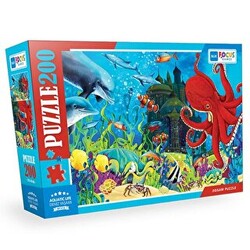 Blue Focus Deniz Yaşamı 200 Parça Puzzle BF326 - 1